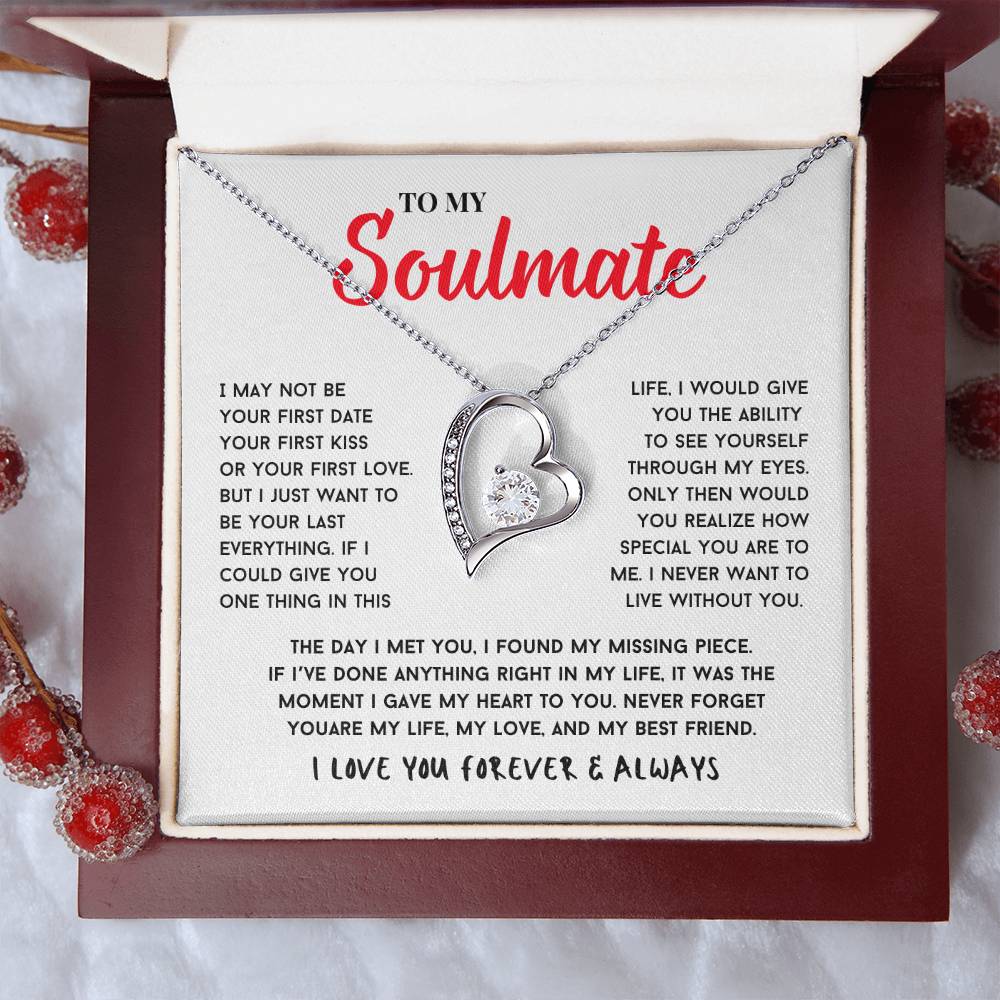 To My Soulmate |  Forever Love Necklace 05