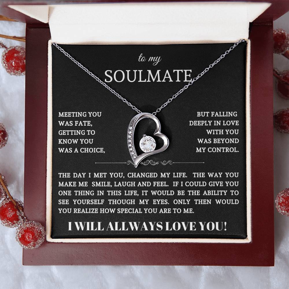 To My Soulmate | Forever Love Necklace 02