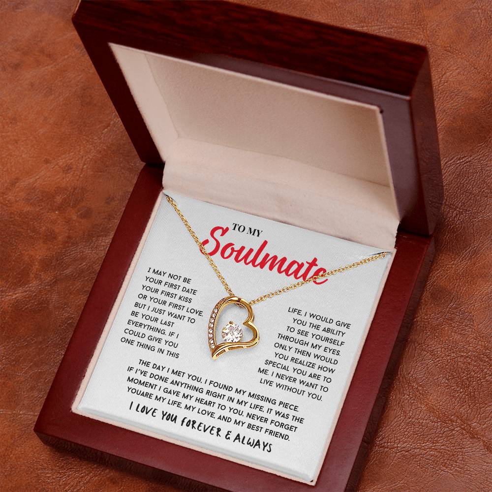 To My Soulmate |  Forever Love Necklace 05