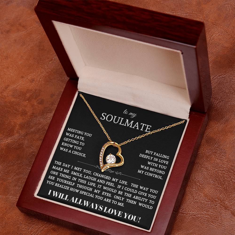 To My Soulmate | Forever Love Necklace 02