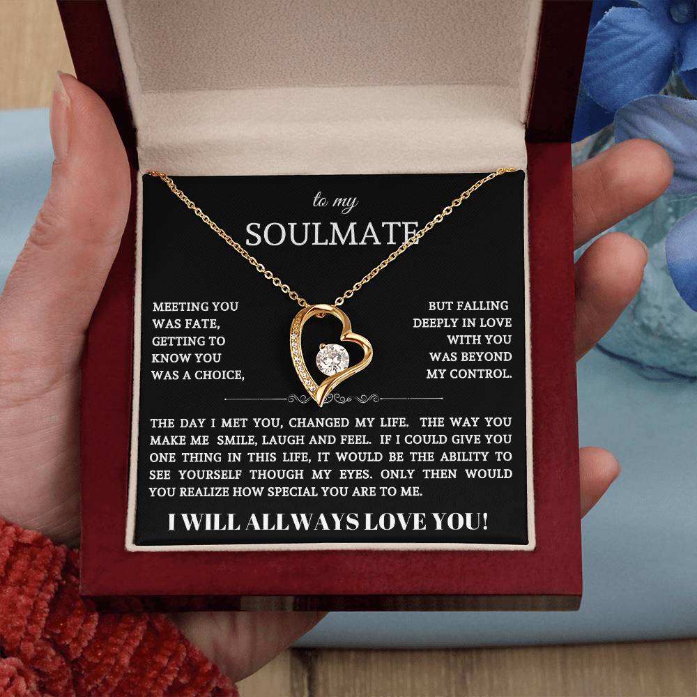 To My Soulmate | Forever Love Necklace 02