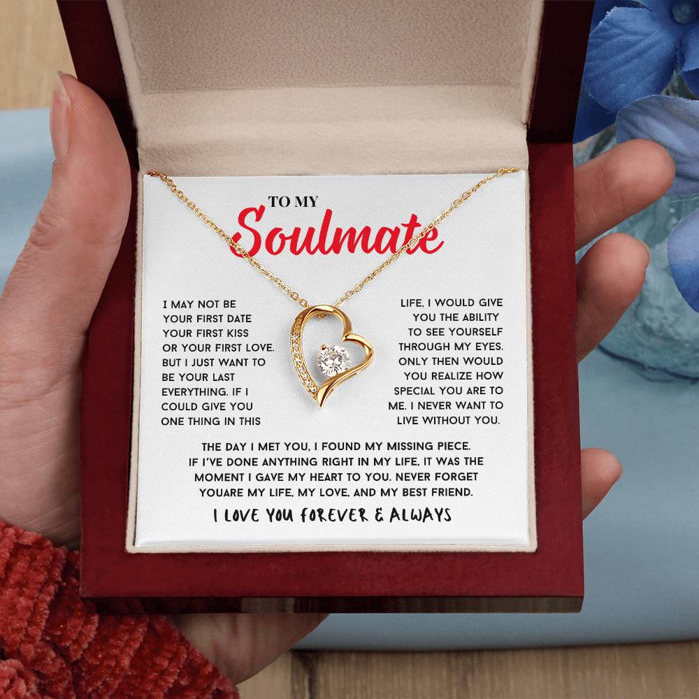 To My Soulmate |  Forever Love Necklace 05