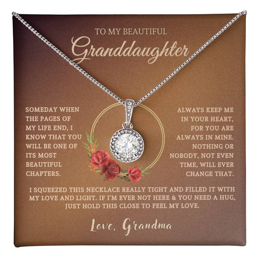 To My Beautiful Granddaughter | Eternal Hope Necklace 08