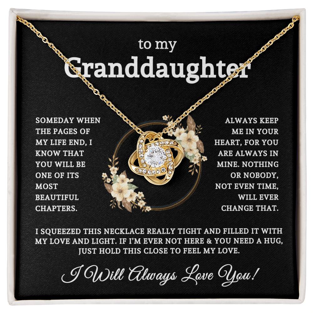 To My Granddaughter | Alluring Beauty Necklace 07