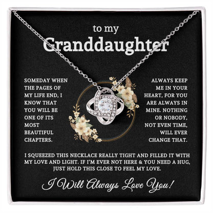 To My Granddaughter | Alluring Beauty Necklace 07