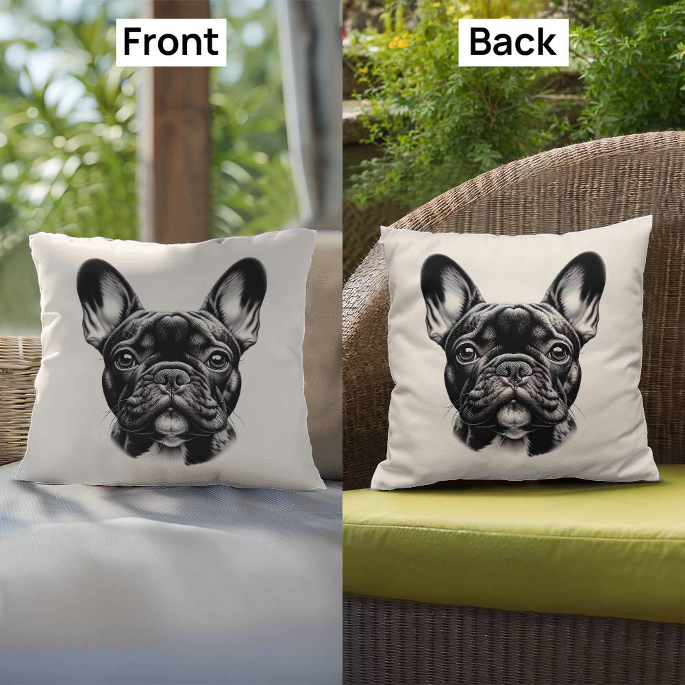 Dog Face |  Indoor/Outdoor Pillow 02