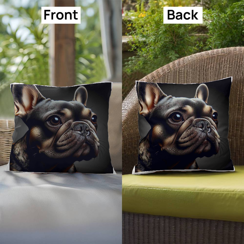 Dog Face | Indoor/Outdoor Pillow 01