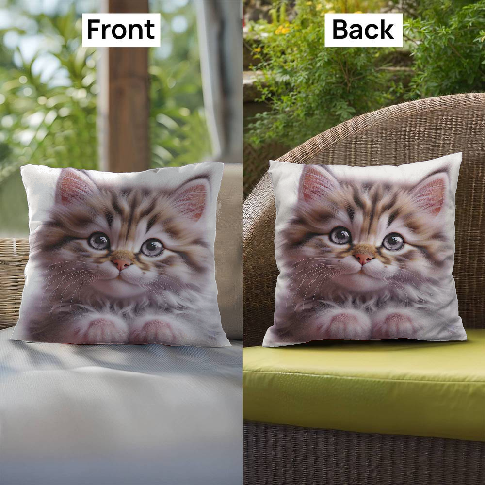 Cat Face | Indoor/ Outdoor Pillow 05