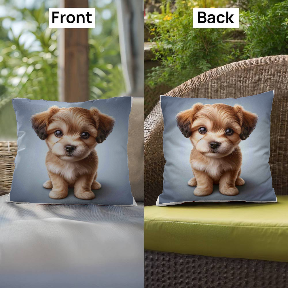 Dog Face |  Indoor/Outdoor Pillow 03