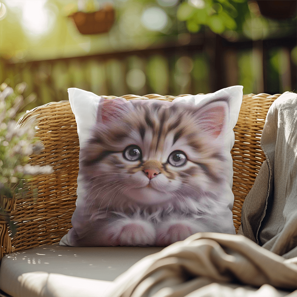 Cat Face | Indoor/ Outdoor Pillow 05