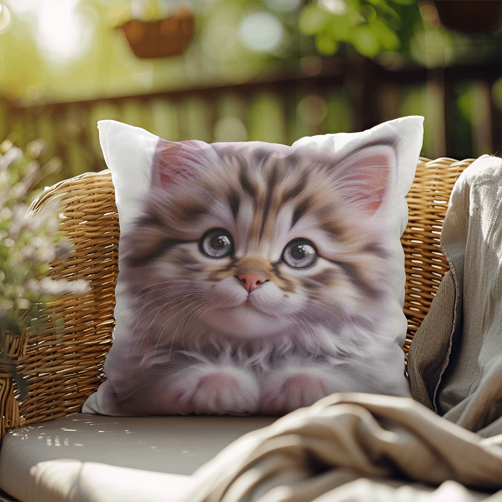 Cat Face | Indoor/ Outdoor Pillow 05