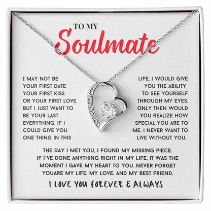 To My Soulmate |  Forever Love Necklace 05