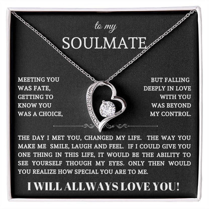 To My Soulmate | Forever Love Necklace 02