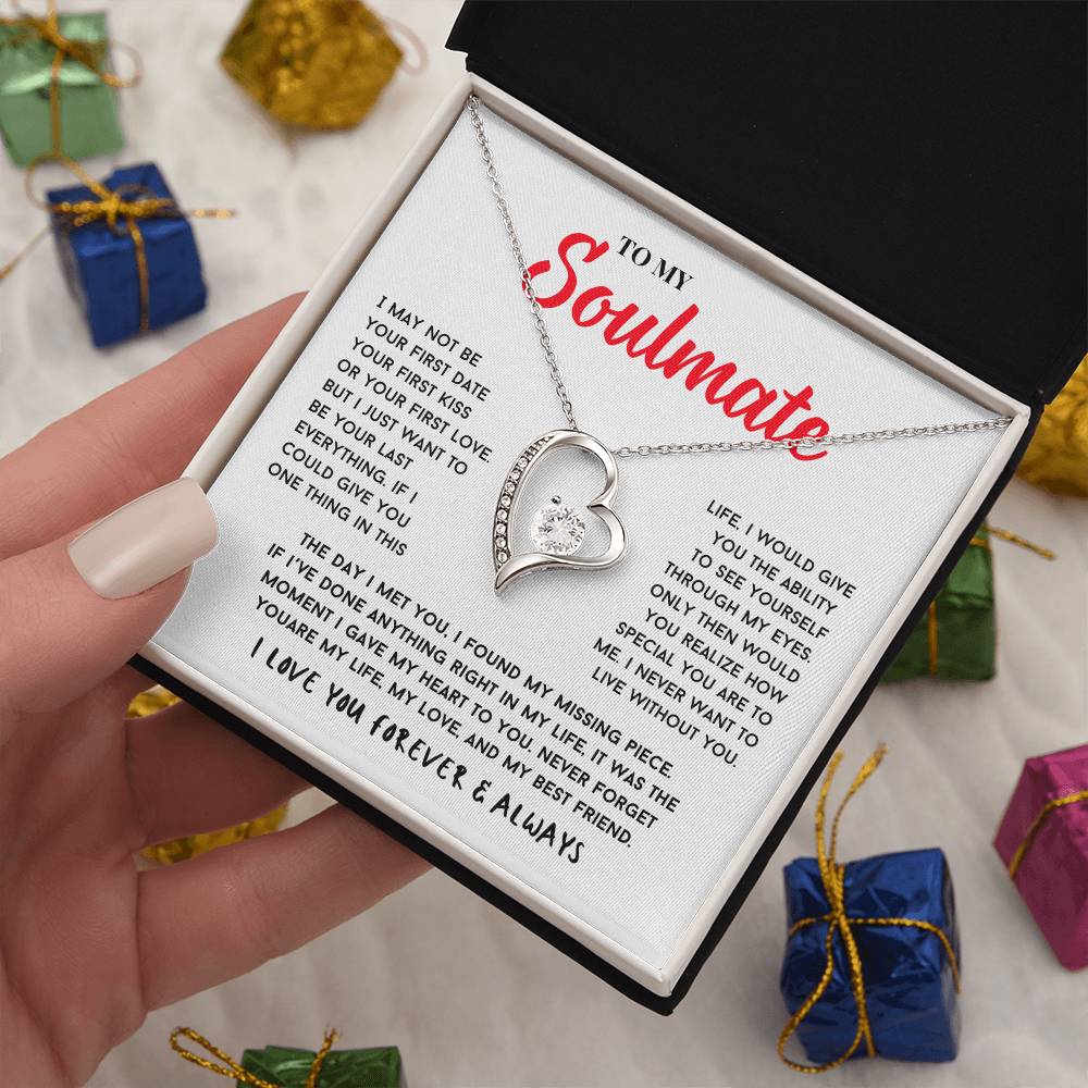 To My Soulmate |  Forever Love Necklace 05