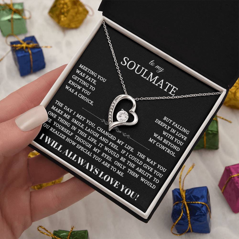 To My Soulmate | Forever Love Necklace 02