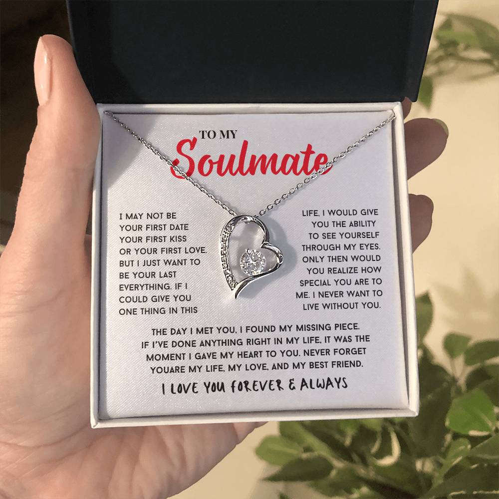 To My Soulmate |  Forever Love Necklace 05