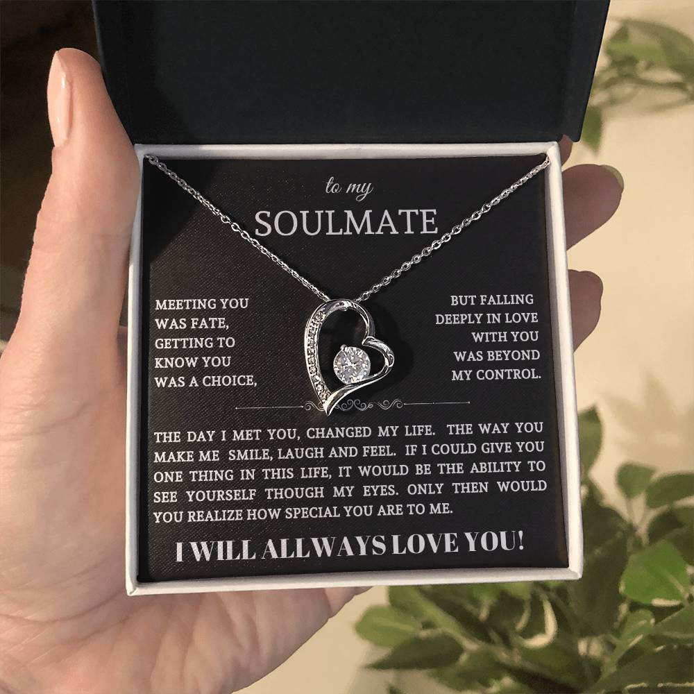 To My Soulmate | Forever Love Necklace 02