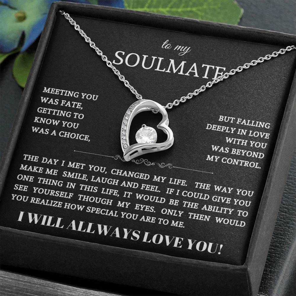 To My Soulmate | Forever Love Necklace 02