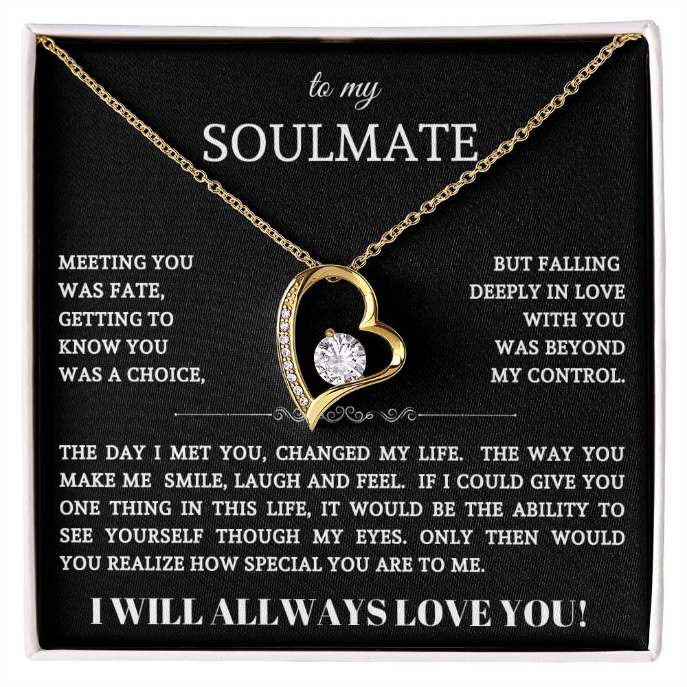 To My Soulmate | Forever Love Necklace 02