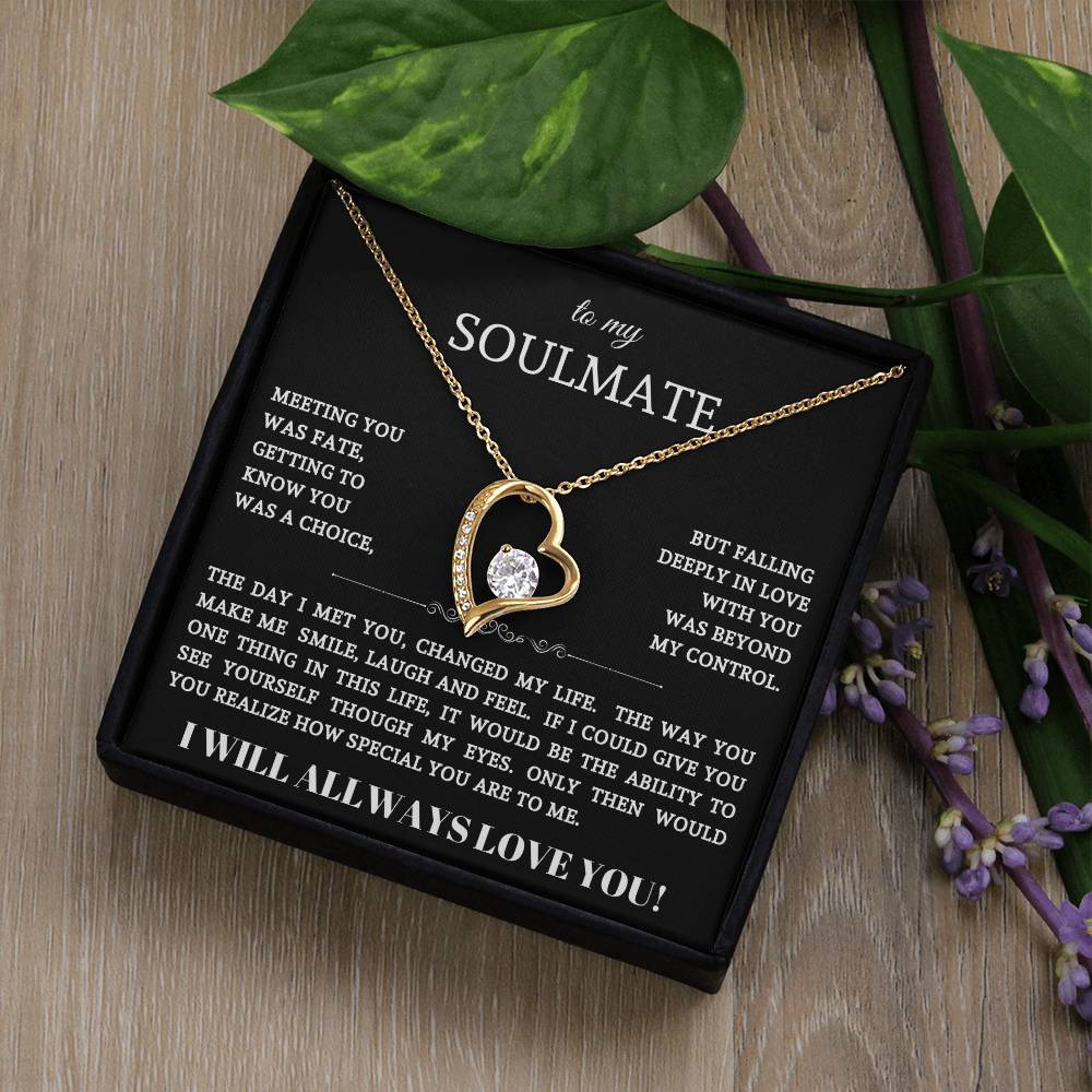 To My Soulmate | Forever Love Necklace 02