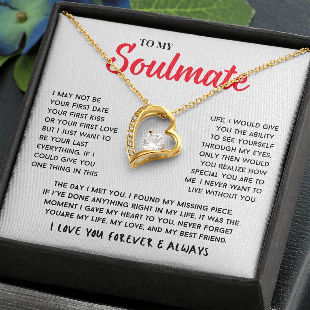 To My Soulmate |  Forever Love Necklace 05